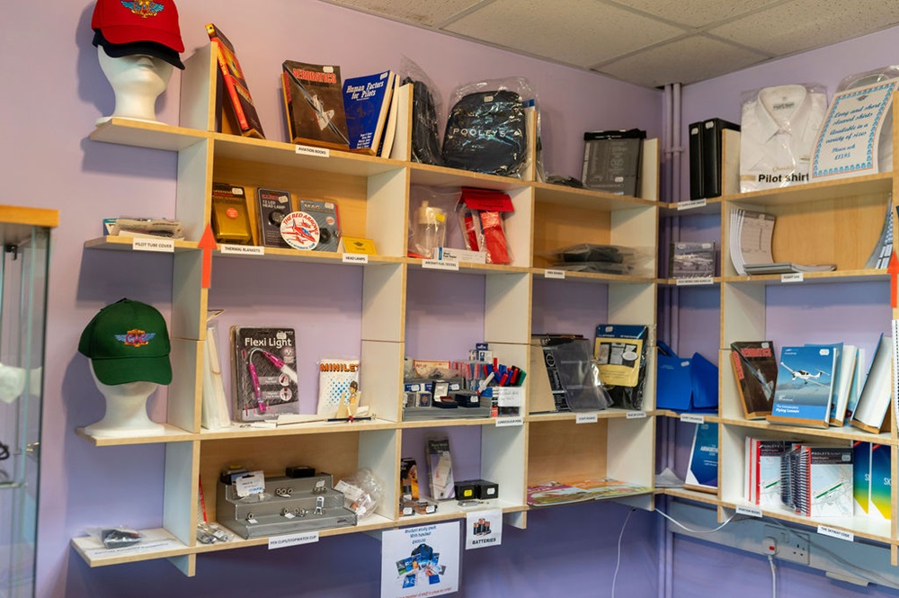 Fulling Stocked Pilot Shop